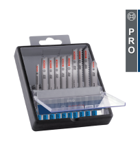 Coffret de 10 lames de scie sauteuse PRO Métal/Alu BOSCH