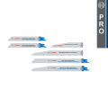 Lot de 6 lames de scie sabre PRO Demolition BOSCH
