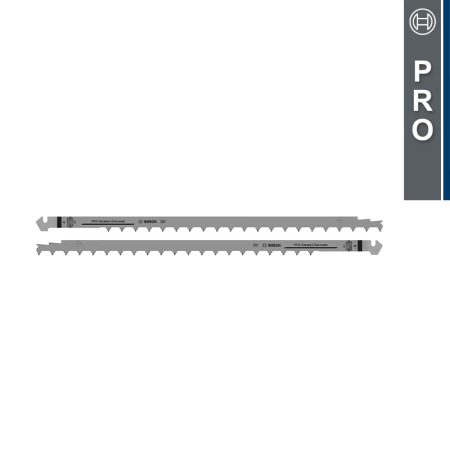 Lot de 2 lames de scie TF 350 NHM Béton cellulaire BOSCH