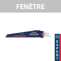 Lame de scie sabre EXPERT Window Demolition S 956 DHM BOSCH