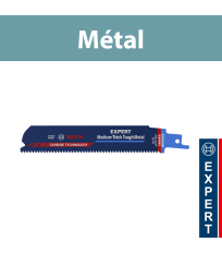 Lame de scie sabre 150mm EXPERT Précis Métal S 955 HHM BOSCH