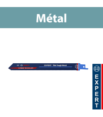 Lame de scie sabre 200mm EXPERT inoxydable S 1022 EHM BOSCH