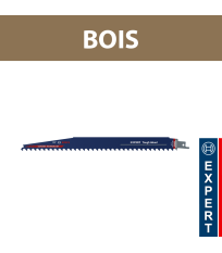 Lame de scie sabre 300mm EXPERT S 1242 KHM Bois BOSCH