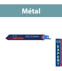 Lame de scie sabre S 922 EHM Acier inoxydable BOSCH