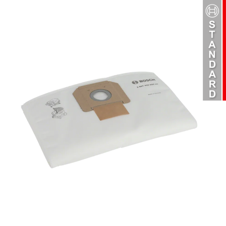 Lot de 5 sacs non tissés pour GAS 35 BOSCH