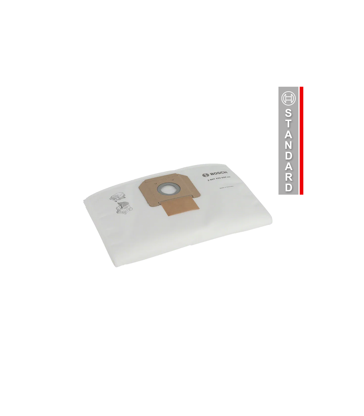 Lot de 5 sacs non tissés pour GAS 35 BOSCH