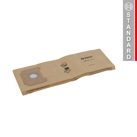 Lot de 5 sacs-filtres en papier pour GAS 35 BOSCH