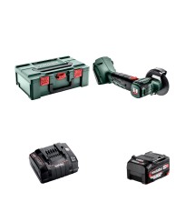 Meuleuse d'angle Ø76mm 18V CC 18 LTX BL + 1 batterie 18V 5.2 Ah + 1 chargeur ASC 145 METABO
