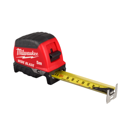 Mètre ruban magnétique 5m x 35mm Large Premium MILWAUKEE
