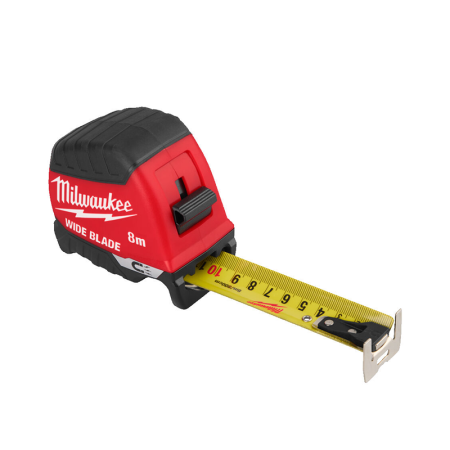 Mètre ruban magnétique 8m x 35mm Large Premium MILWAUKEE