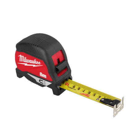 Mètre ruban magnétique premium 8m x 30mm MILWAUKEE