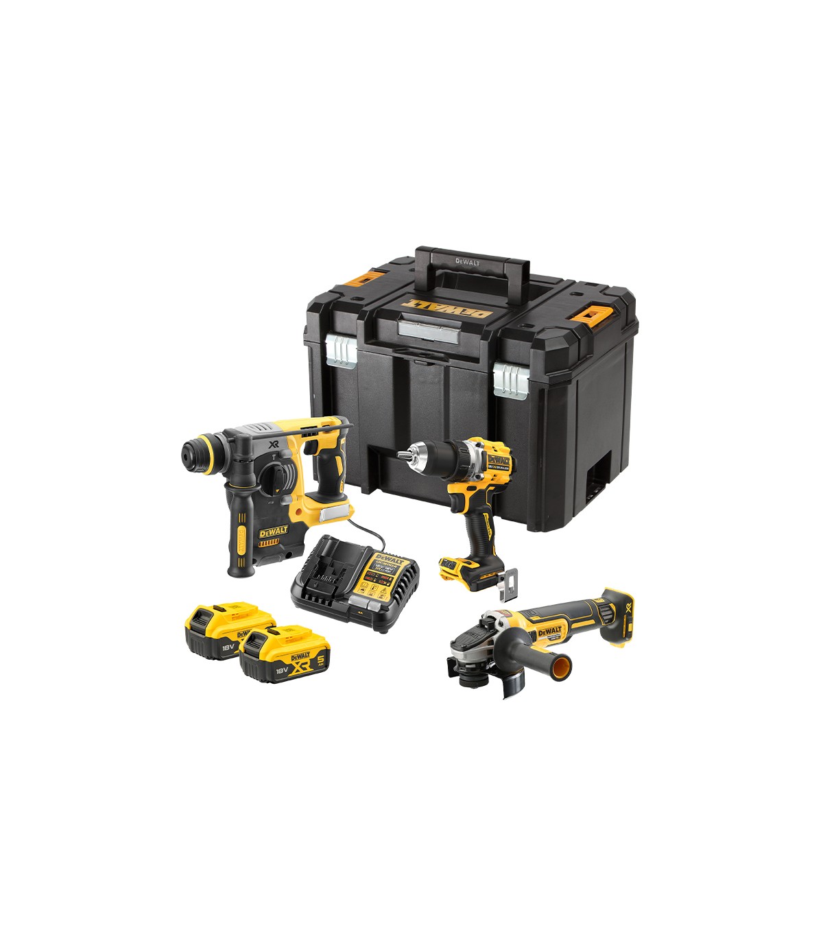 Pack 3 outils 18V (DCH273 + DCD800 + DCG405) DEWALT