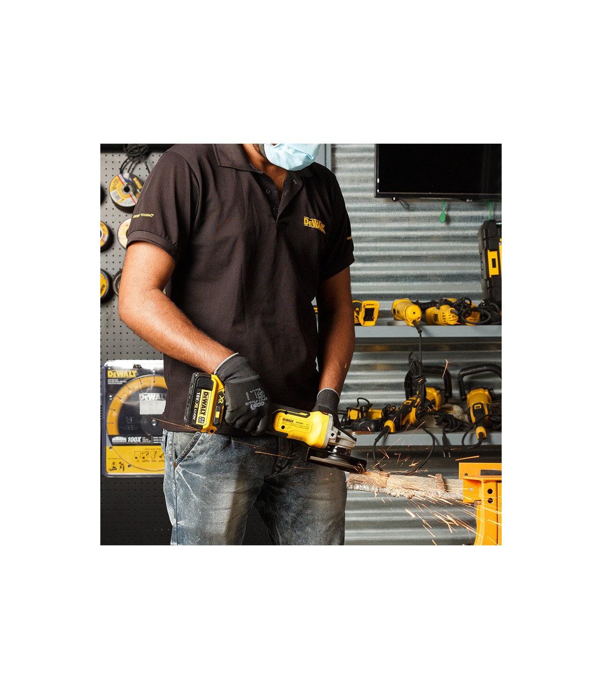 Pack 3 outils 18V (DCH273 + DCD800 + DCG405) DEWALT