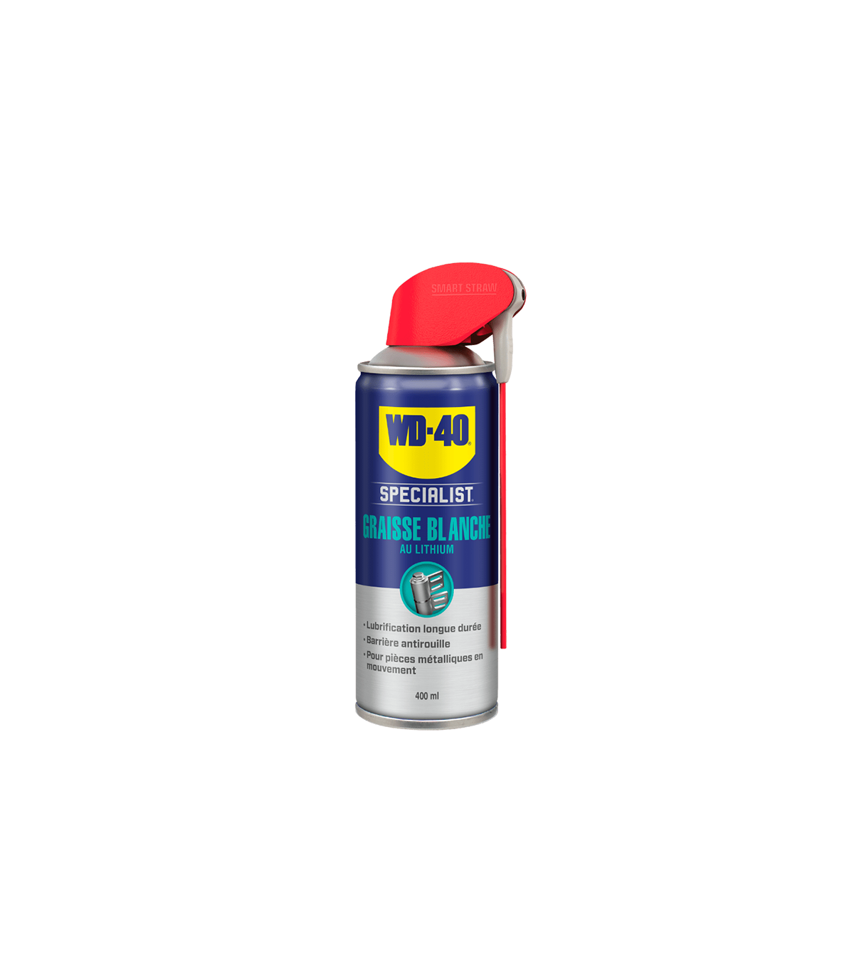 Graisse blanche au lithium spray double position 400ml SPECIALIST WD-40