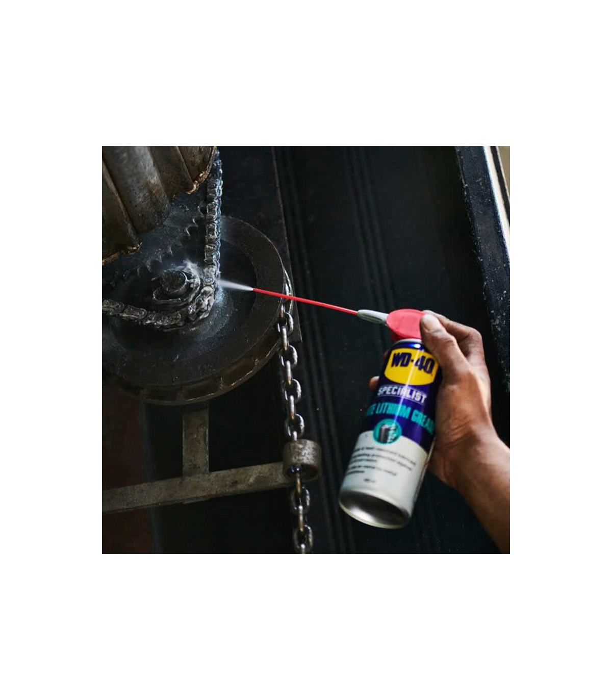 Graisse blanche au lithium spray double position 400ml SPECIALIST WD-40