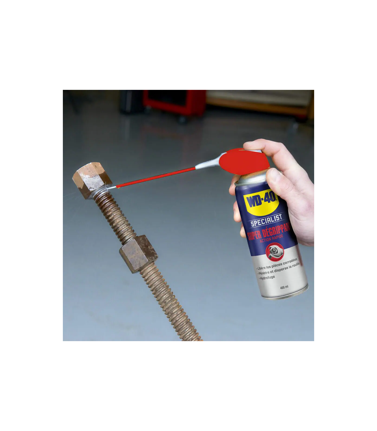 Super dégrippant spray double position 400ml SPECIALIST WD-40
