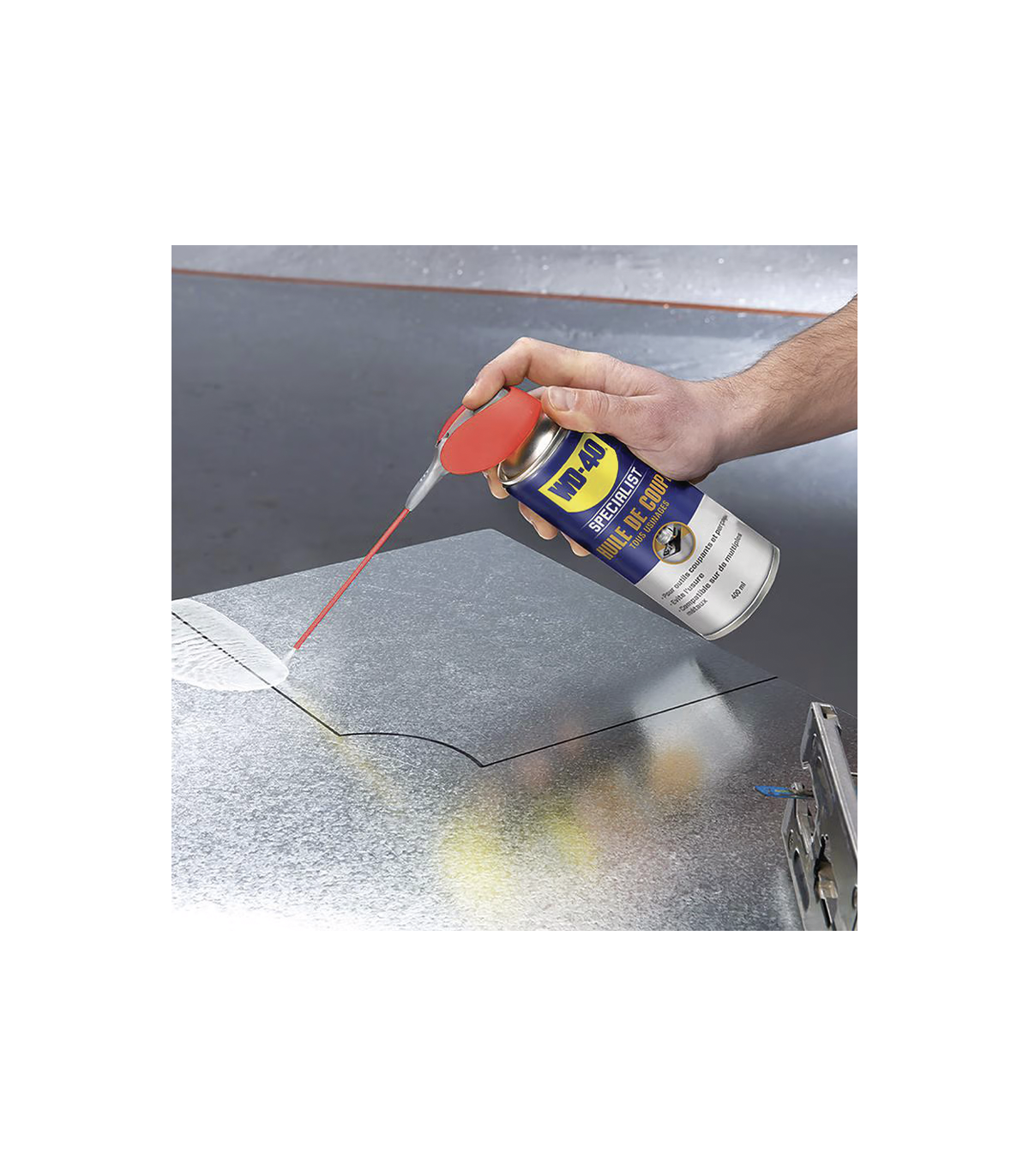 Huile de coupe spray double position 400ml SPECIALIST WD-40