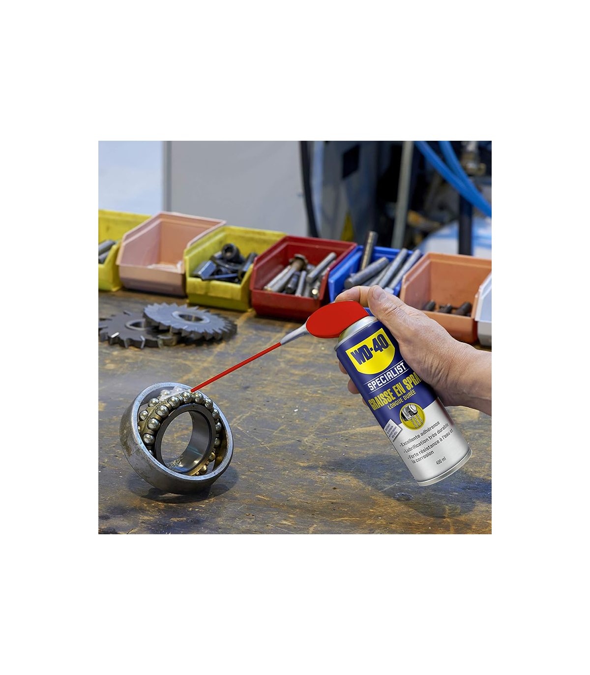Graisse en spray double position 400ml SPECIALIST WD-40