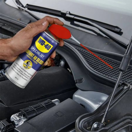Lubrifiant au silicone spray double position 400ml SPECIALIST WD-40