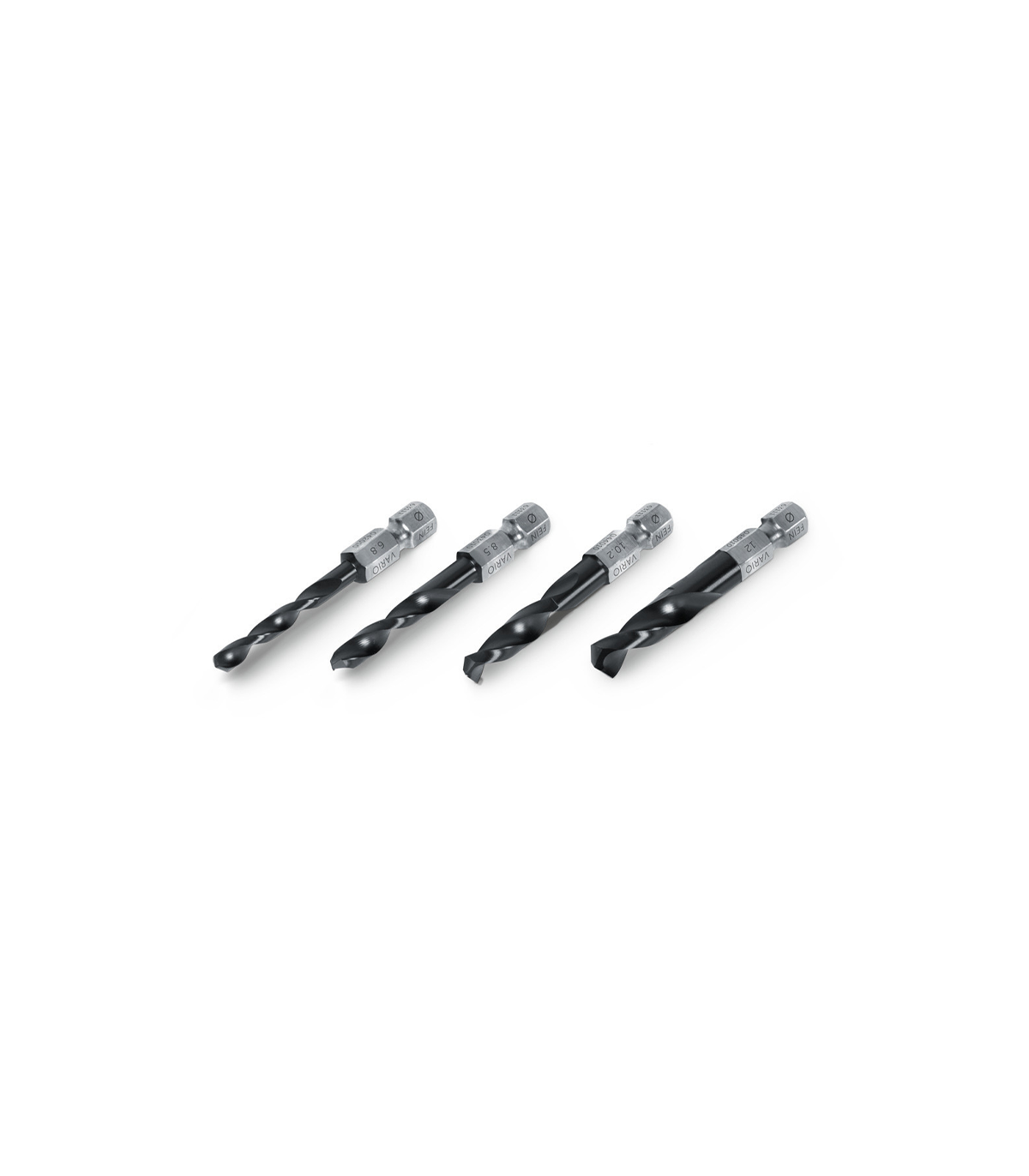 Set de 4 forets hélicoïdaux VARIO FEIN