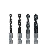 Set de 4 forets hélicoïdaux VARIO FEIN