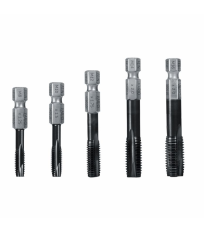 Set de 5 tarauds VARIO pour trous de passage FEIN