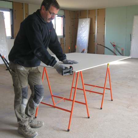 Tréteaux pliants professionnels 80 cm MONDELIN