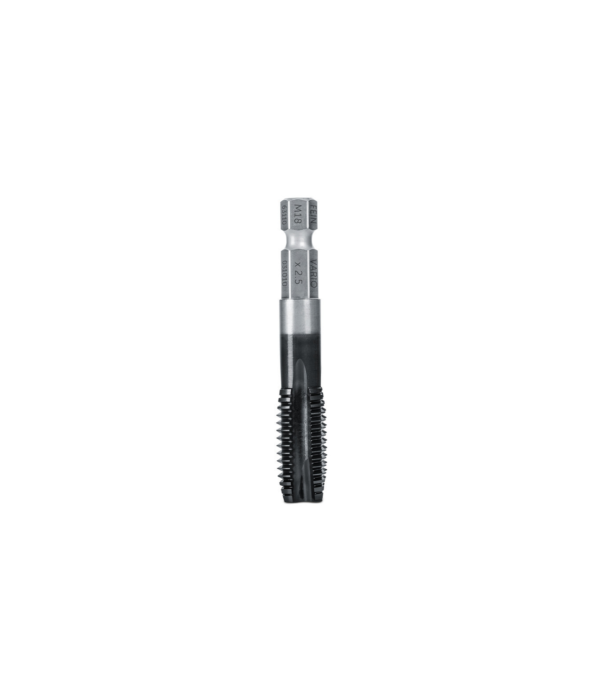 Taraud DL VARIO M18 x 2,5 mm pour trous de passage FEIN