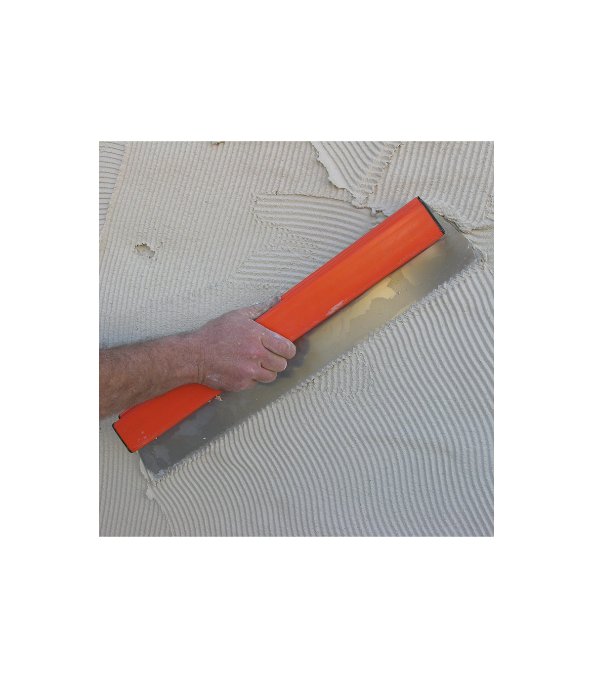 Ergolame denté spécial facade et ite 8 x 9 mm - pointue MONDELIN