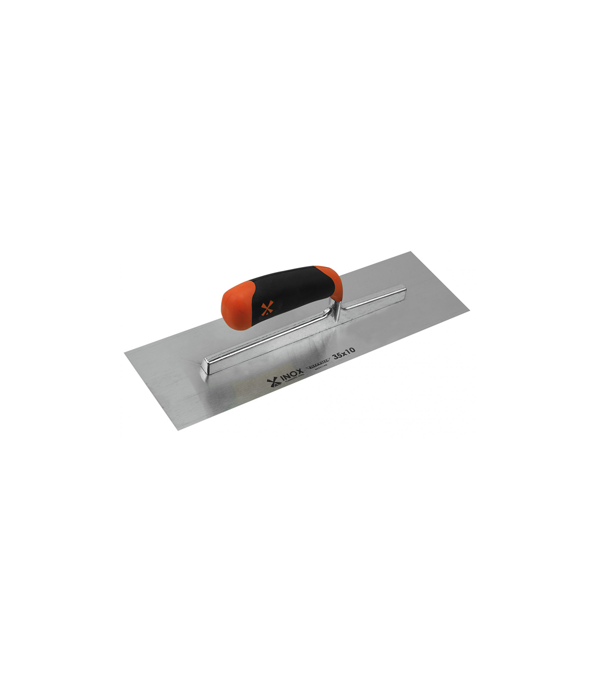 Platoir lame inox - poignée bimatière 35x10 cm biseautée MONDELIN