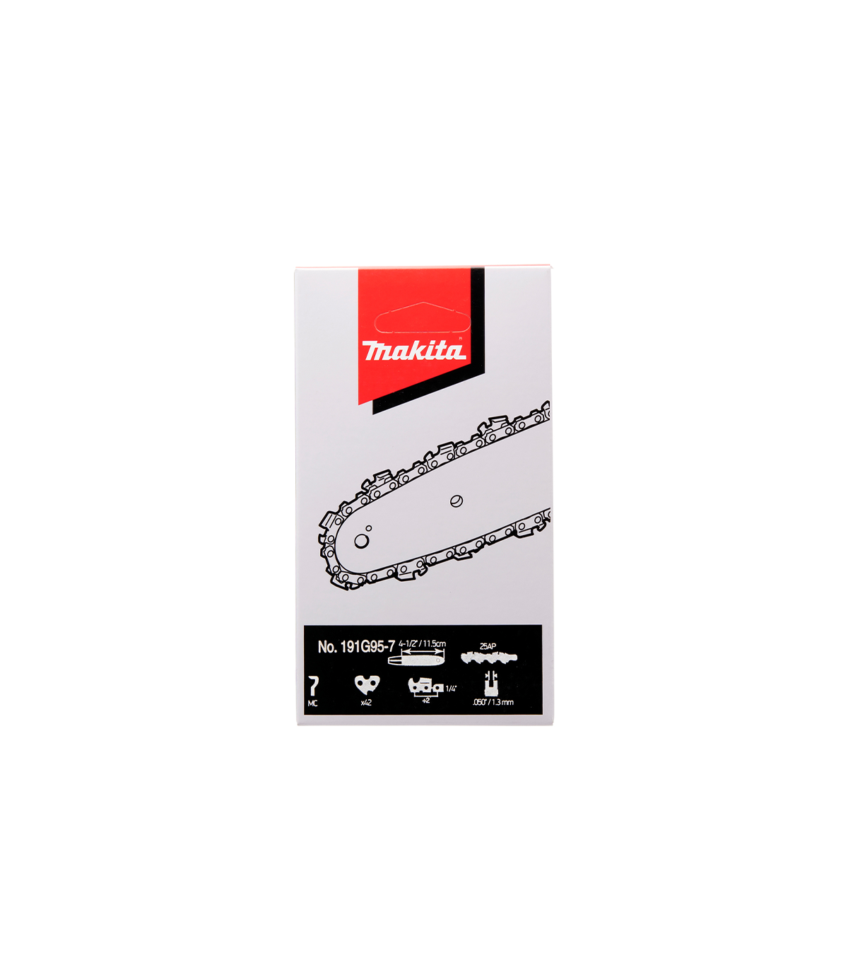 Chaine de tronçonneuse 25AP 11,5cm 42 maillons MAKITA