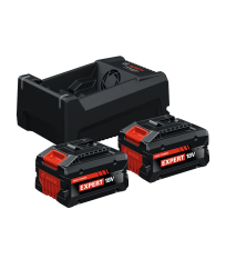 Pack de 2 batteries EXBA EXPERT 18V-55 5.5 Ah + Chargeur GAL 12V/18V-80 BOSCH