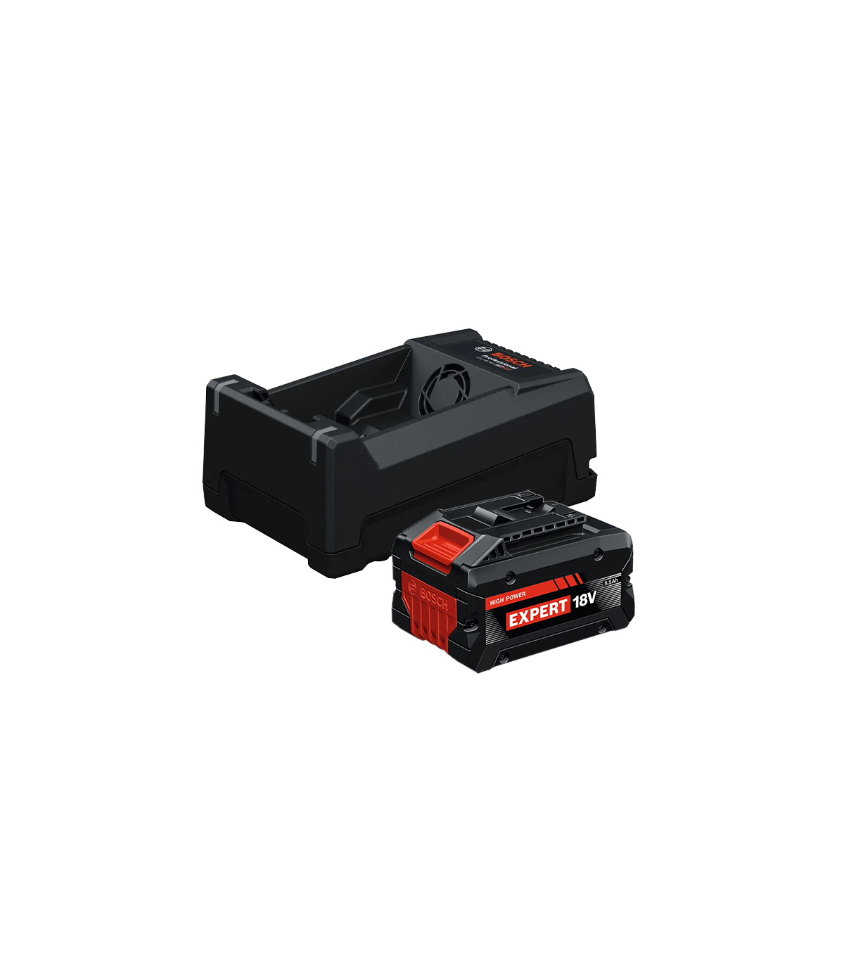 Pack de 1 batterie EXBA EXPERT 18V-55 5.5 Ah + Chargeur GAL 12V/18V-80 BOSCH