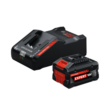 Pack 1 batterie EXPERT EXBA 18V-80 8 Ah + chargeur EXAL 18V-160 BOSCH
