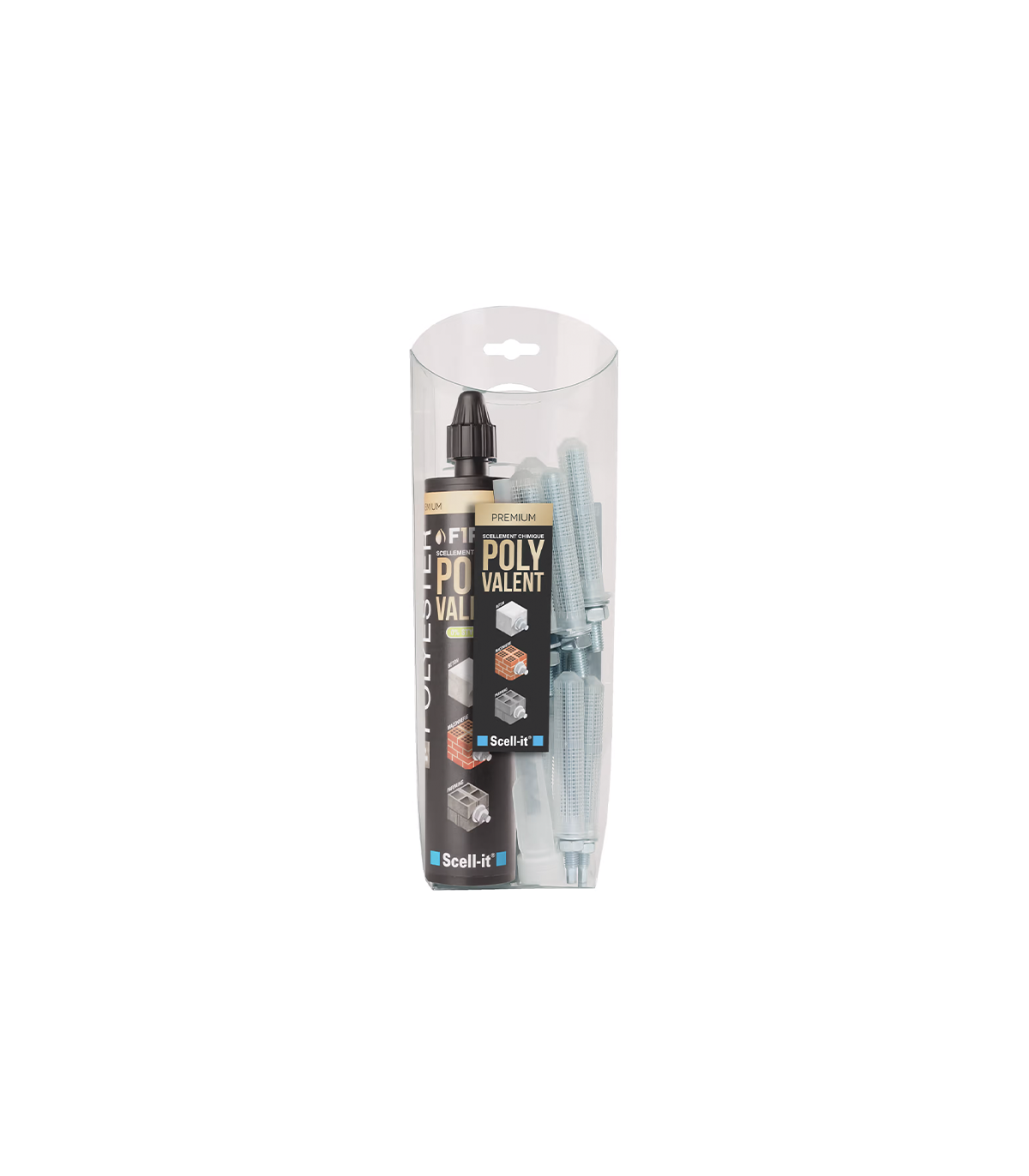 Kit scellement chimique polyvalent 300ml SCELL-IT