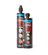 Cartouche résine de scellement chimique 300ML Vinylester spécial béton SCELL-IT