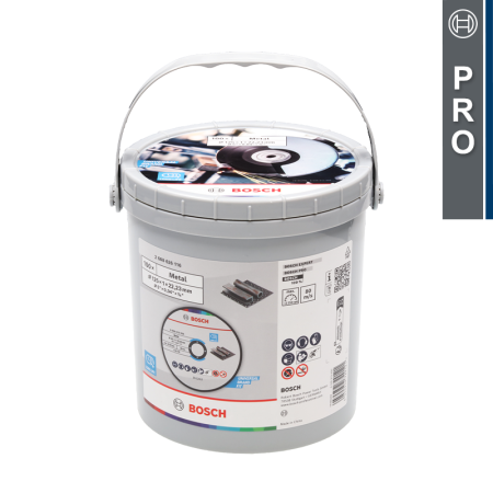 Lot de 100 disques à tronçonner métal Ø 125 mm BOSCH