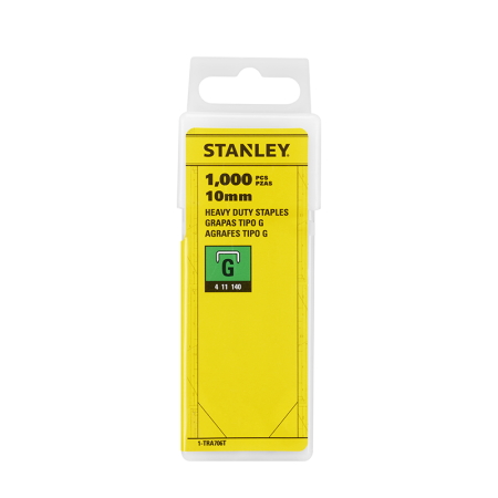 Agrafes type G 10mm x 1000 STANLEY