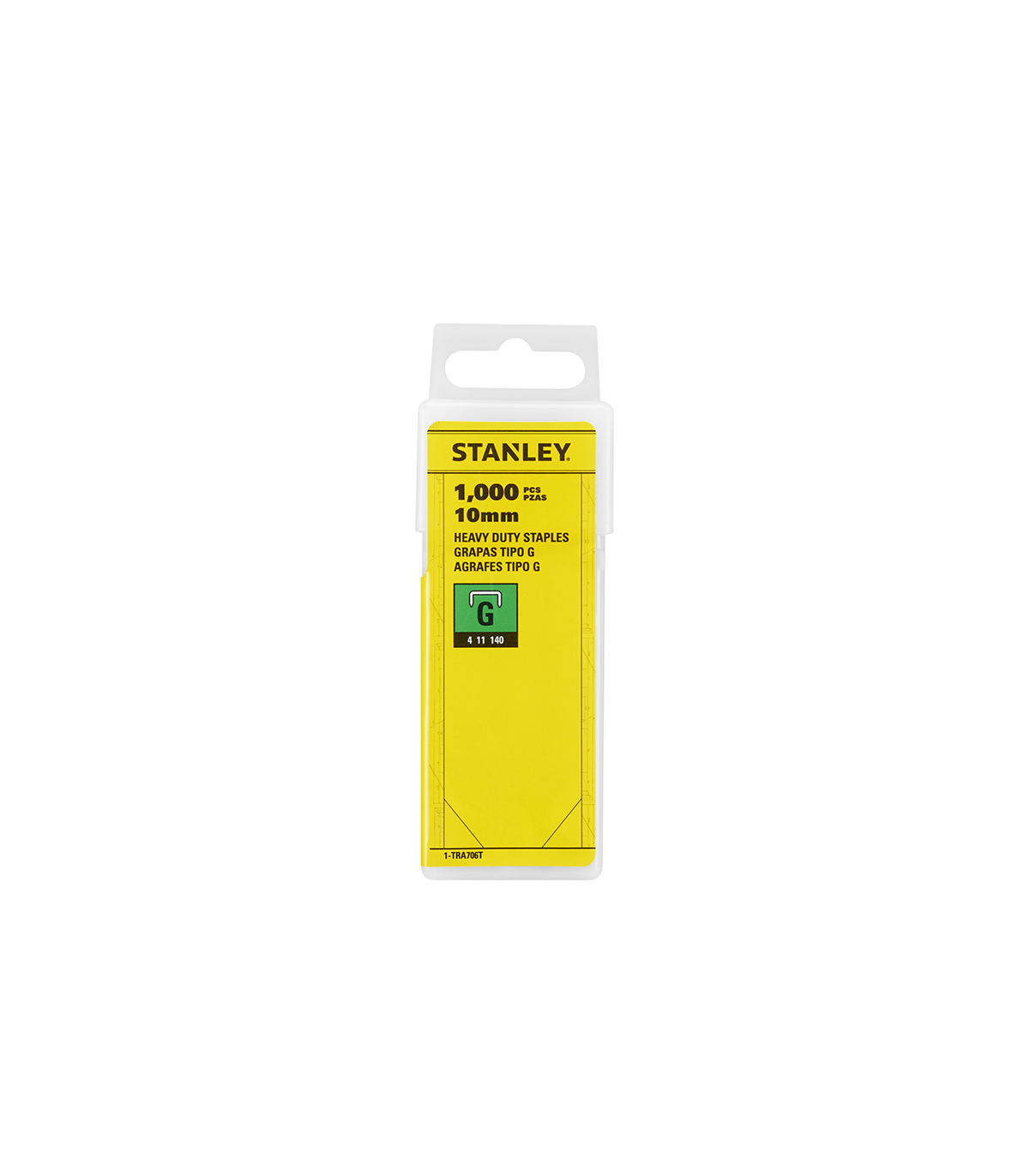 Agrafes type G 10mm x 1000 STANLEY