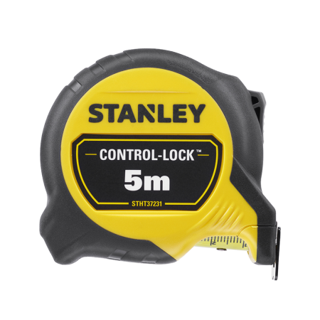 Mètre double mesure magnétique 5 m x 25 mm CONTROL-LOCK STANLEY