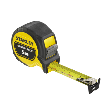 Mètre double mesure magnétique 5 m x 25 mm CONTROL-LOCK STANLEY
