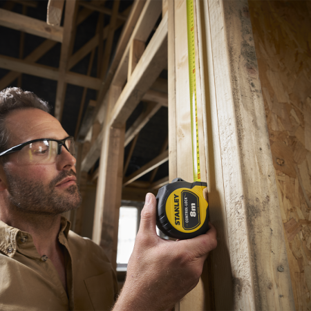 Mètre double mesure magnétique 8 m x 25 mm CONTROL-LOCK STANLEY