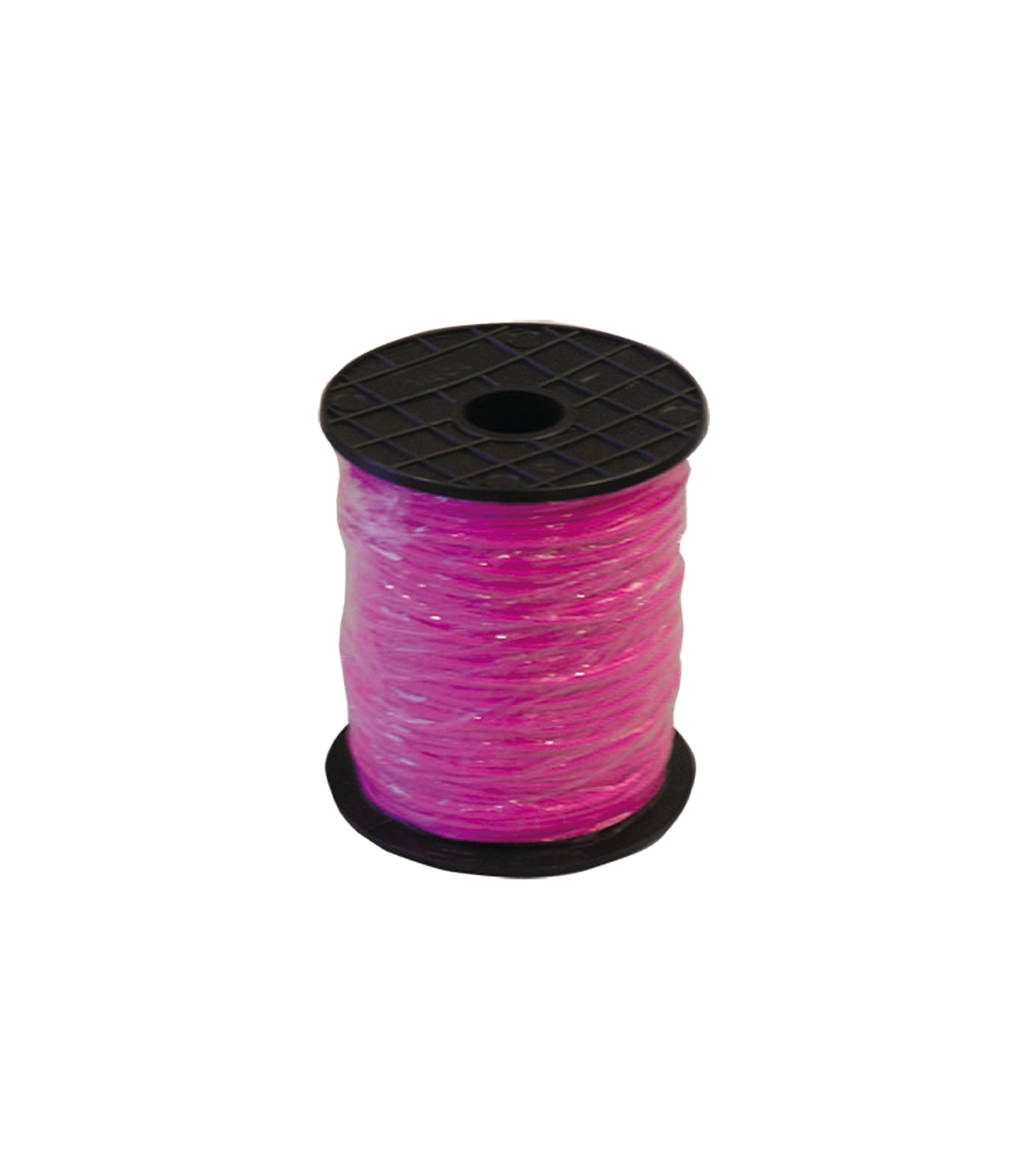 Bobine tresse fluo rose 1,5 mm x 200 m avec flasque MONDELIN
