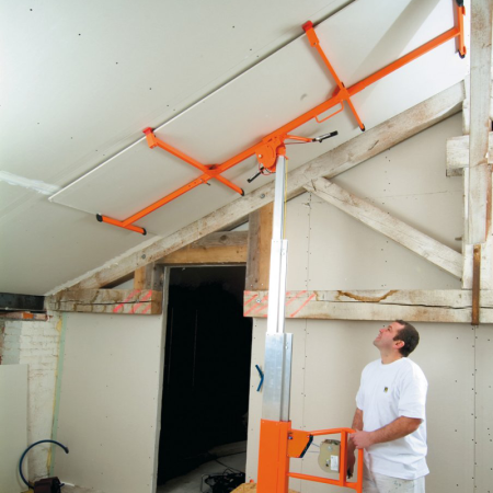 Lève-plaque Levpano Combi 4,5m avec rallonge MONDELIN