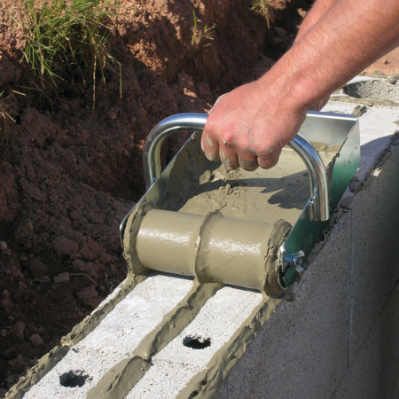 Rouleau applicateur de colle pour blocs béton rectifiés 20 cm MONDELIN