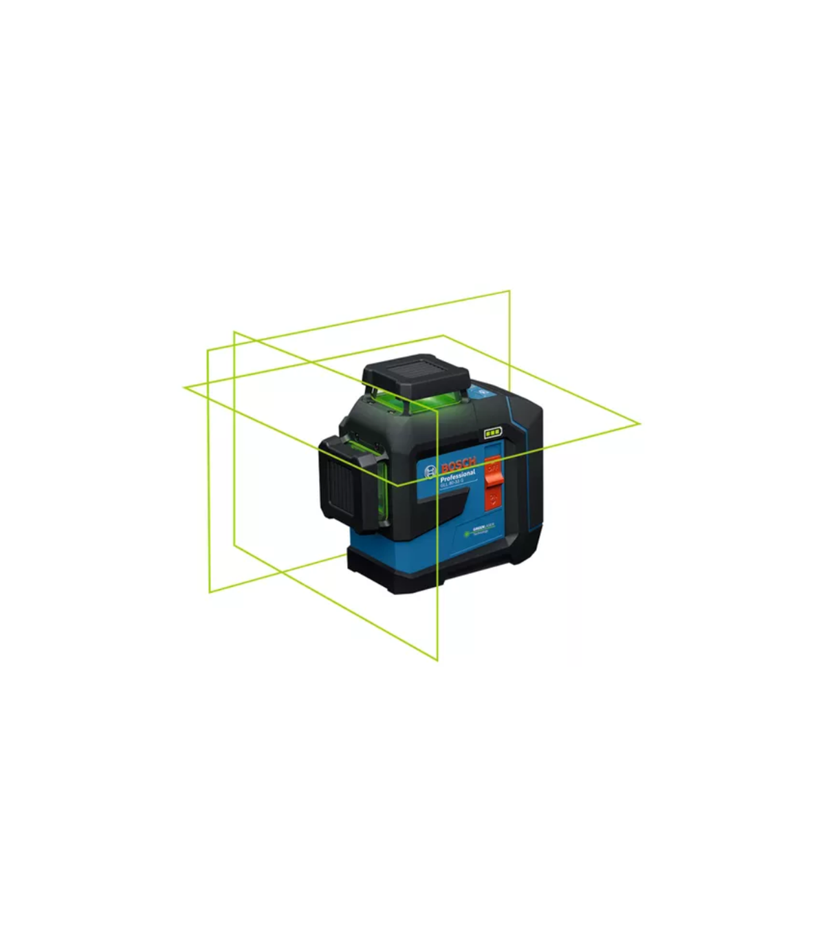 Laser lignes vert 360° Pile/Batterie GLL 80-33 G + Trepied BT 150 BOSCH