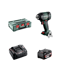 Visseuse à chocs 18V SSW 18 LTX 550 BL + 1 batterie 18V 5,2 Ah + 1 chargeur ASC 145 METABO