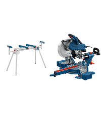 Scie à onglet radiale Ø305 mm GCM 340-305 D + Piètement GTA 2600 BOSCH