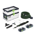 Avec 2 batteries 18V 4Ah