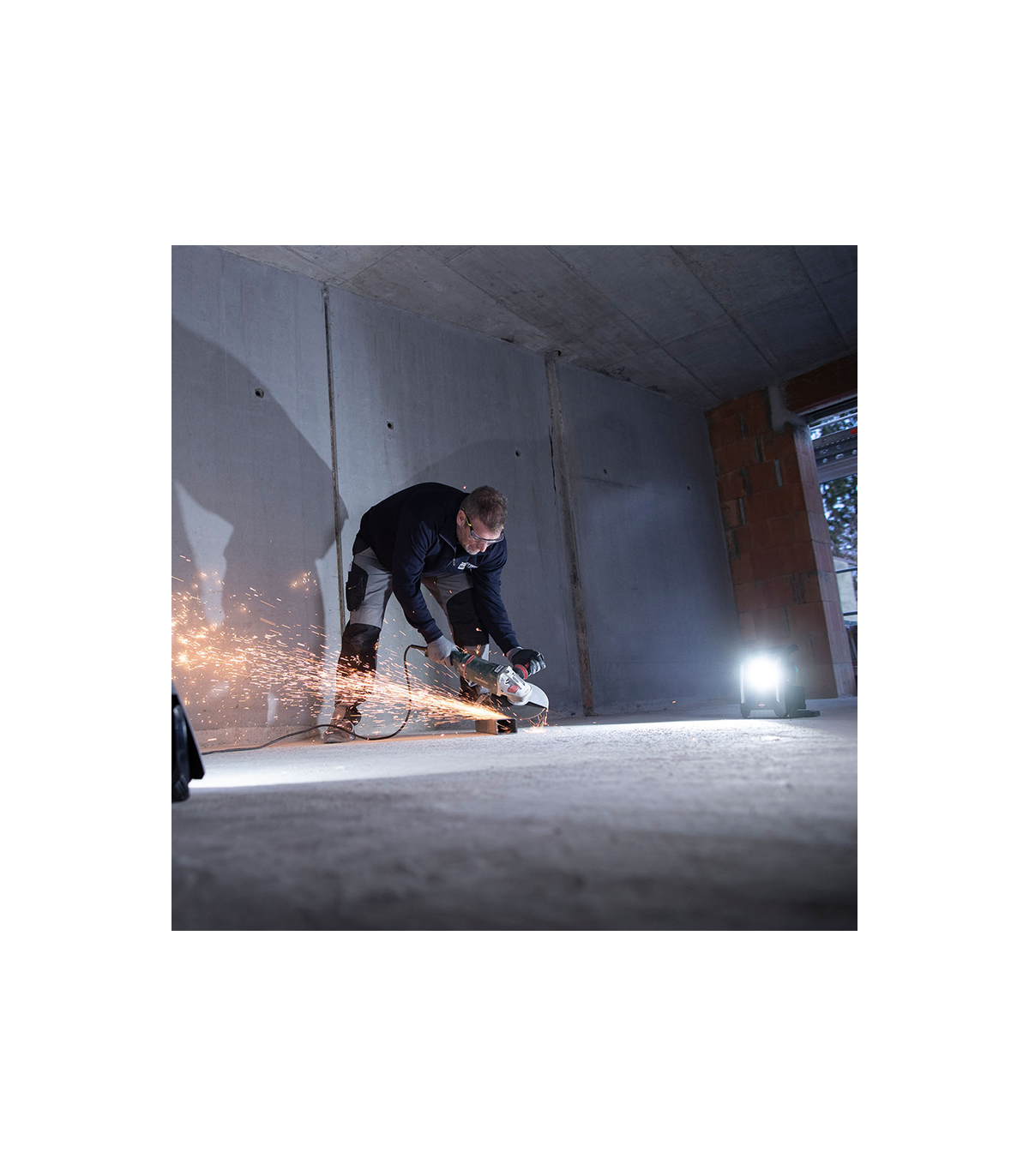 Projecteur de chantier LED Multi Battery 4000MA Professional BRENNENSTUHL